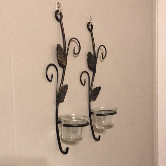 Two wall candle holders - Picture 1 of 5